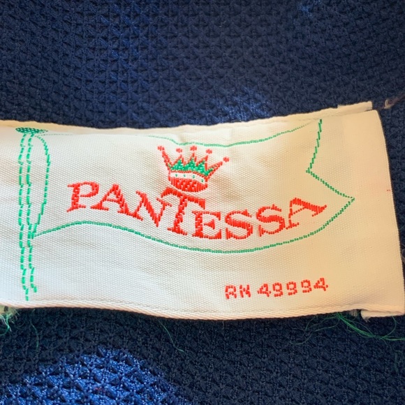 Navy blue blazer with the white trim - Picture 5 of 6